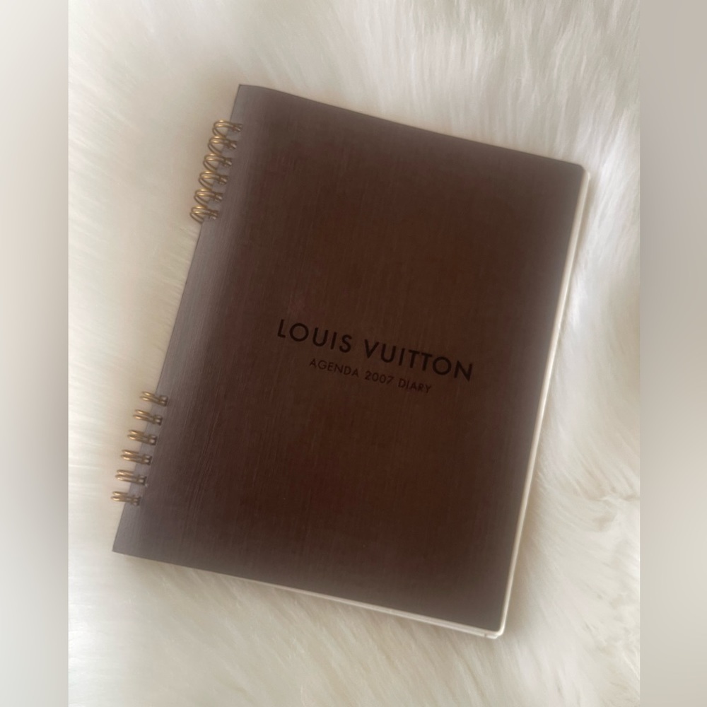 SOLD Louis Vuitton Vintage Agenda 2007 Diary Notebook Planner A5 GM Size